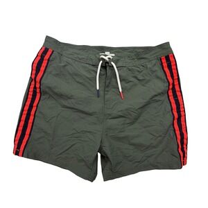 Boden Swim Trunks Mens 34 Board Shorts Lace Up Sporty 6" Inseam